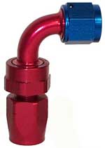 -10 AN Aluminum 90 Degree Hose Fitting  Part No. 021090