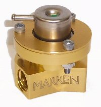 Adjustable Mini Fuel Pressure Regulator, dual inlet Part No. 0622-VP